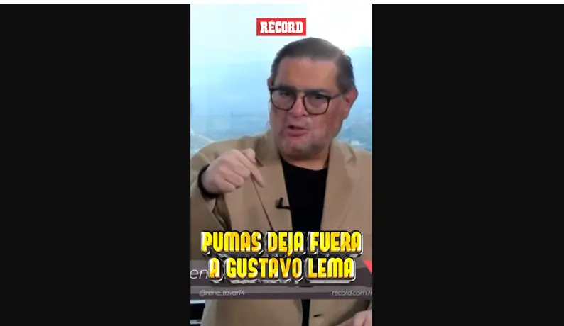 PUMAS DEJA FUERA A  GUSTAVO LEMA