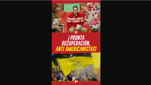 ¡Pronta recuperación ANTI AMERICANISTAS!