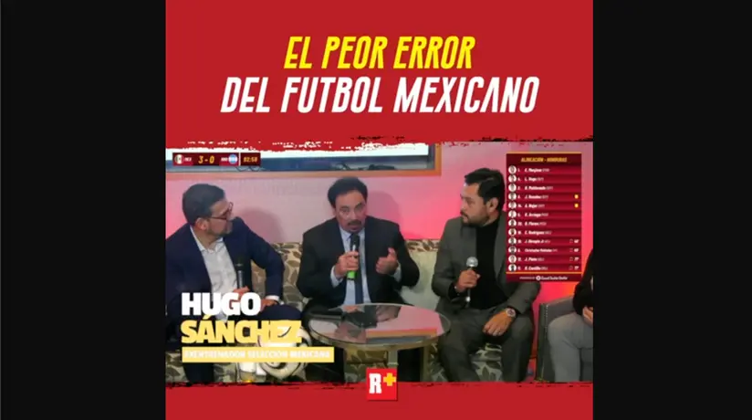 Hugo Sánchez critica a directivos; asegura que victoria maquilla la realidad del Tri