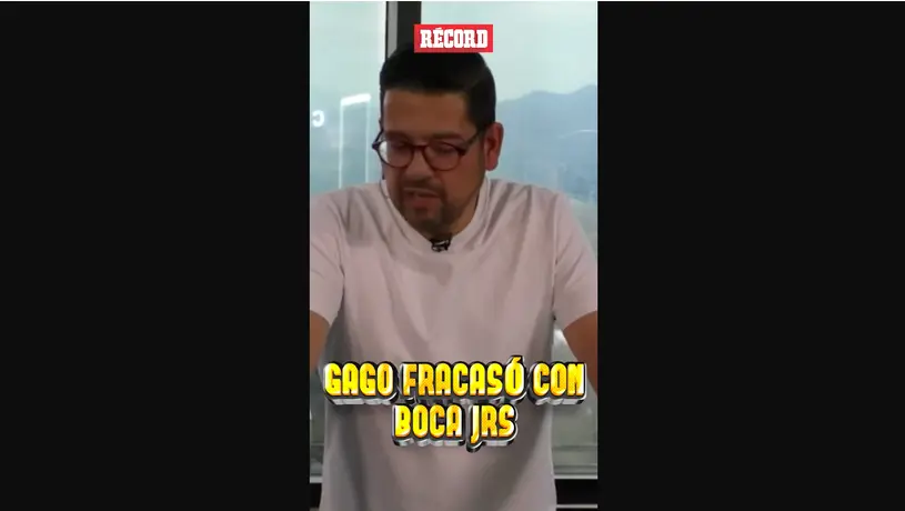 GAGO FRACASÓ CON BOCA JRS
