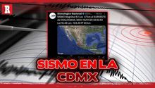SISMO en la CDMX con MAGNITUD 6.1