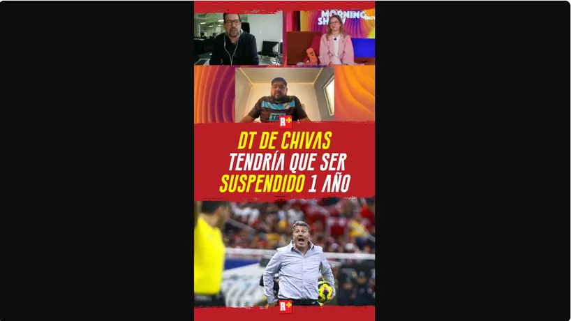 DT de Chivas podría ser suspendido un año