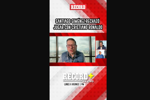 SANTIAGO GIMÉNEZ RECHAZÓ JUGAR CON CRISTIANO RONALDO