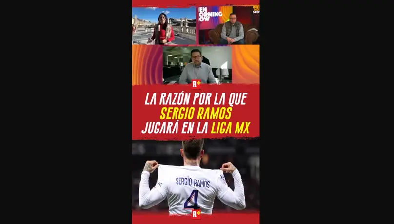LA RAZÓN POR LA QUE SERGIO RAMOS JUGARÁ EN MÉXICO Desde España, Paola Herrera reveló que al ex defensa del Real Madrid le gusta mucho el país y la oferta económica de Rayados cumple sus expectativas