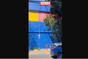 América pinta de amarillo el Estadio CDD