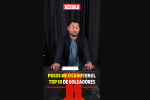 Pocos MEXICANOS en el TOP 10 de GOLEADORES