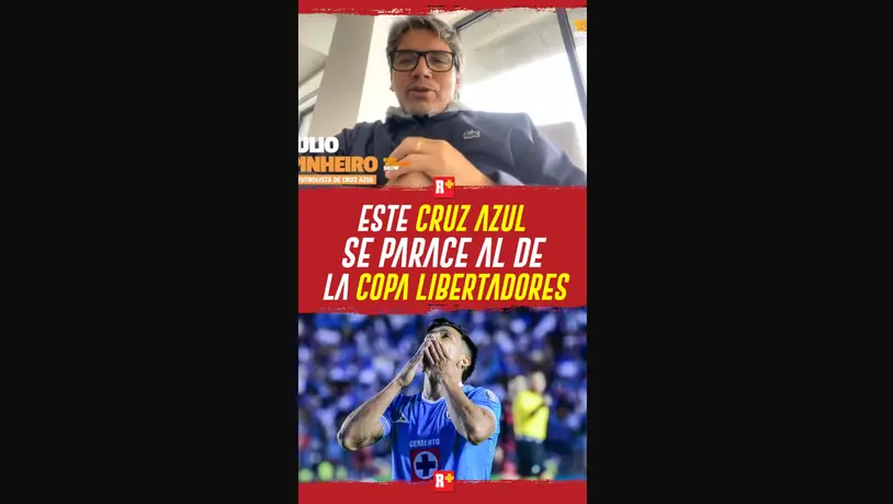 Este CRUZ AZUL se parece al de la COPA LIBERTADORES