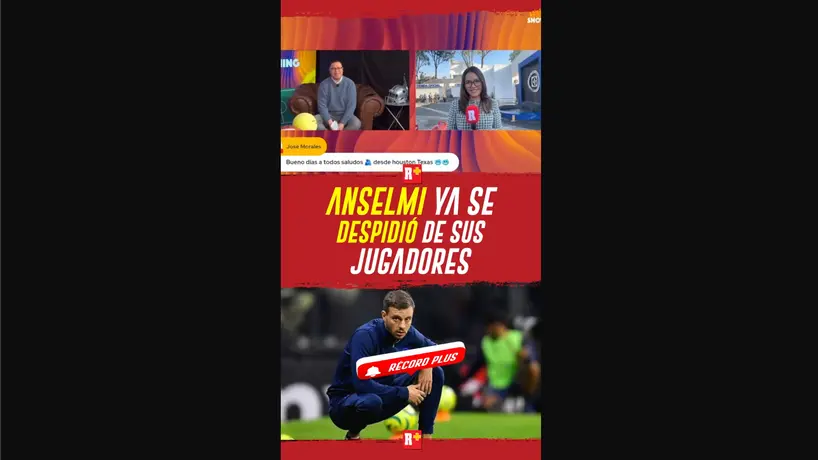 ANSELMI ya se DESPIDIÓ de sus JUGADORES