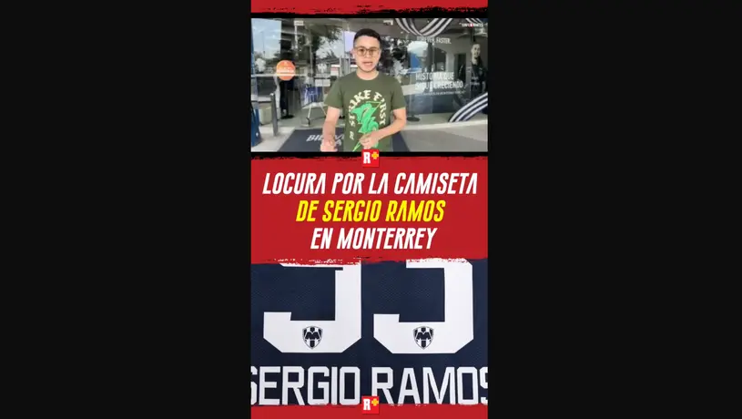 LOCURA por la CAMISETA de SERGIO RAMOS en MONTERREY