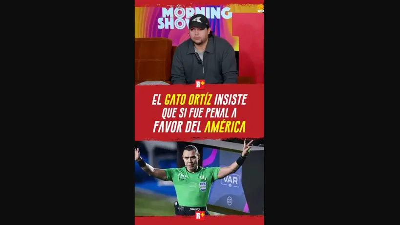 El Gato Ortíz insiste que SÍ fue penal a favor de América