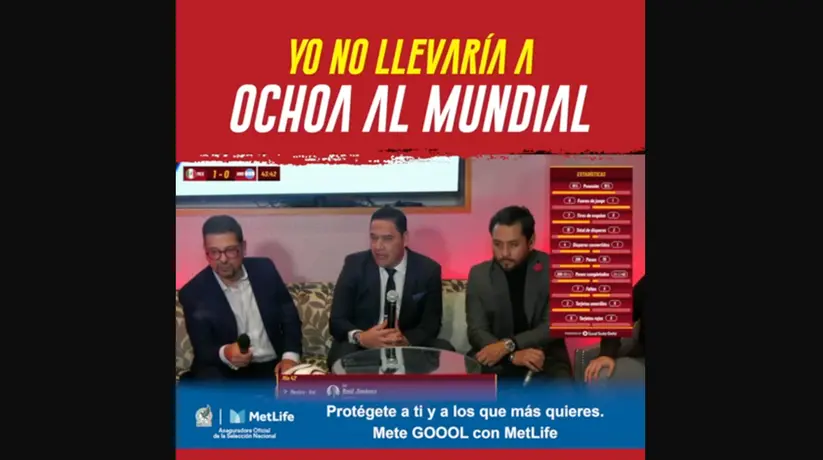 Moisés Muñoz no llevaría a Memo Ochoa al Mundial: "Hay porteros en mejores condiciones"