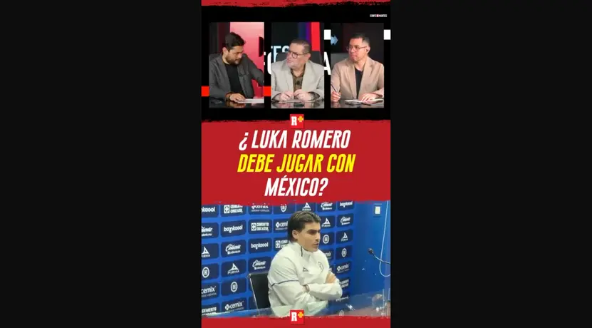 ¿LUKA ROMERO debe jugar con MÉXICO?