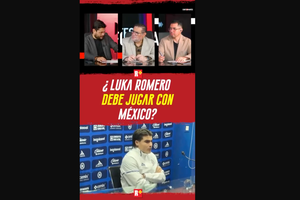 ¿LUKA ROMERO debe jugar con MÉXICO?