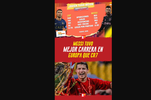 Messi tuvo MEJOr carrera que CR7 en Europa