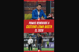 PUMAS renovará a GUSTAVO LEMA hasta el 2026