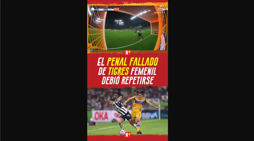 El PENAL FALLADO de TIGRES se tuvo que REPETIRmp4