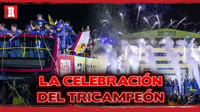 Así fue LA CELEBRACIÓN del AMÉRICA por el TRICAMPEONATO con su gente | El Color