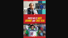 PORTO NO es MÁS GRANDE QUE CRUZ AZUL