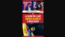 La RAZÓN por la que AMÉRICA dejaría ir a DIEGO VALDÉS