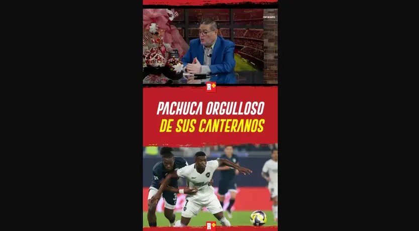 PACHUCA orgulloso de sus CANTERANOS