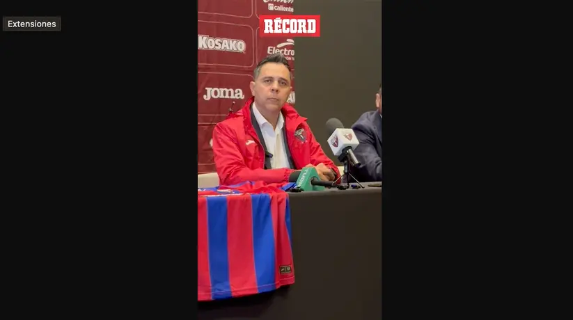Miguel Fuentes fue presentado como nuevo director técnico del Atlante