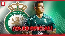 ¡OFICIAL! JAMES RODRÍGUEZ es NUEVO jugador de LEÓN