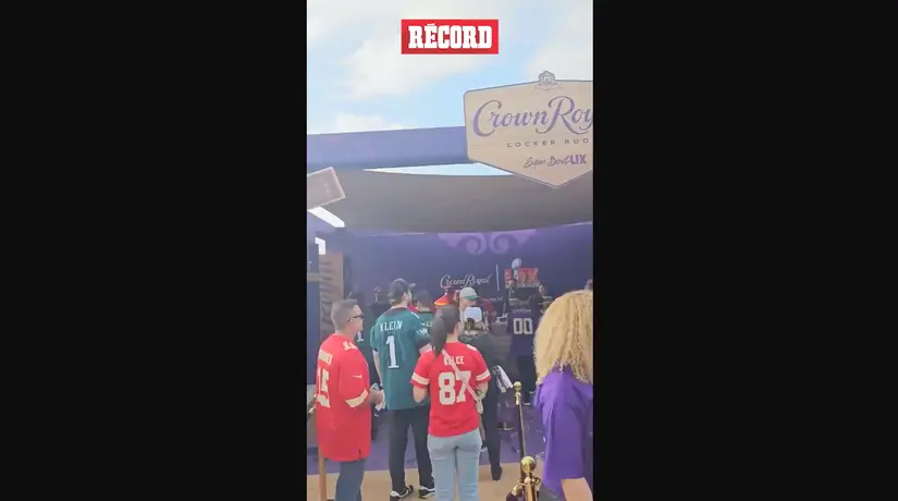 A MINUTOS DE COMENZAR EL SUPER BOWL LIX, Ambiente en el tailgate