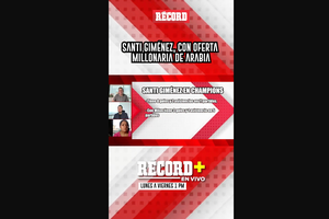 SANTI GIMÉNEZ, CON OFERTA MILLONARIA DE ARABIA