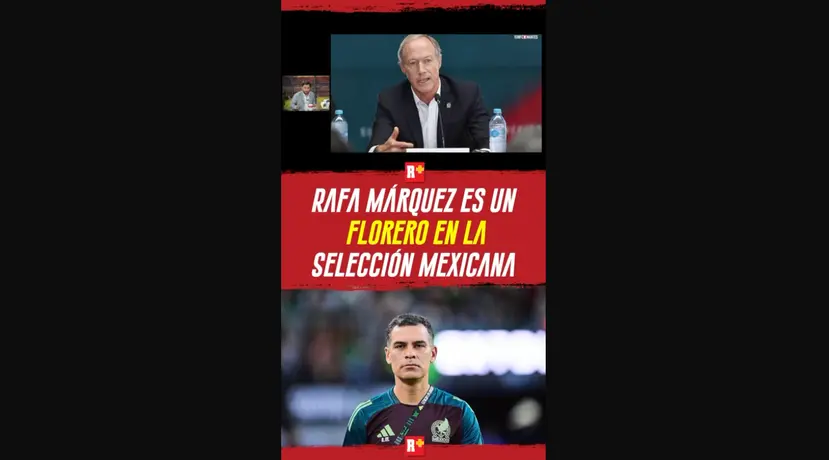 Rafael Márquez es un FLORERO en la selección mexicana