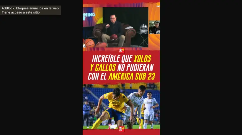 Increíble que Xolos y Gallos no pudieran con el América Sub-23