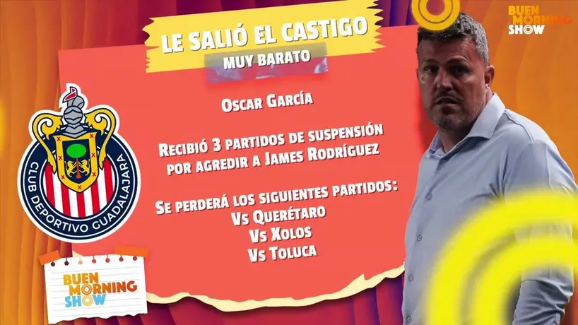 Una BURLA de CASTIGO para ÓSCAR GARCÍA DT de CHIVAS | EN VIVO
