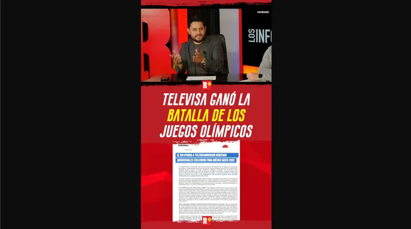 TELEVISA ganó LA BATALLA de los JUEGOS OLÍMPICOS