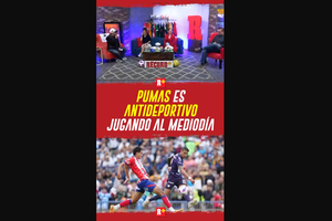PUMAS es ANTIDEPORTIVO jugando a MEDIO DÍA
