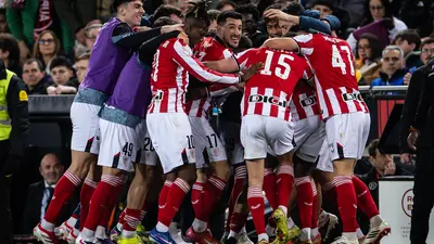 Athletic Bilbao, con gol de último minuto, vence a Valencia y accede a Semifinales de Copa del Rey