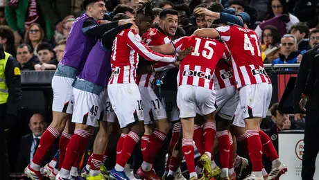 Athletic Bilbao, con gol de último minuto, vence a Valencia y accede a Semifinales de Copa del Rey