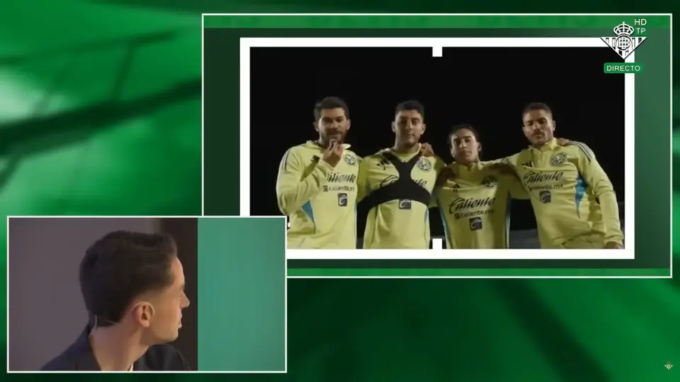 ¡Siempre con él! Figuras de América dedicaron mensaje a Álvaro Fidalgo en su presentación con Real Betis