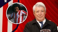 Presidente del Atlético de Madrid "borra" a Hugo Sánchez de la historia y cambia nombre a Raúl Jiménez