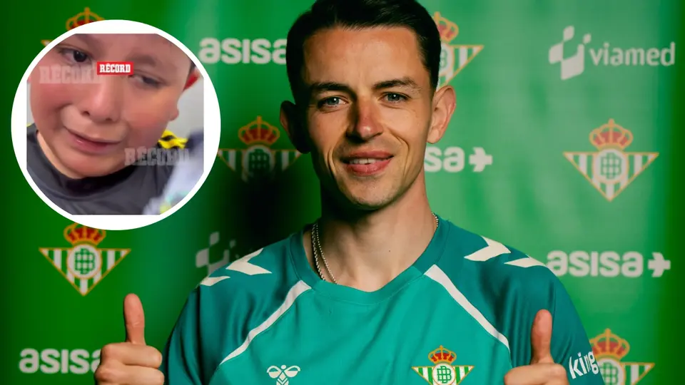Betis busca a joven aficionado de América que lloró tras la salida de Álvaro Fidalgo
