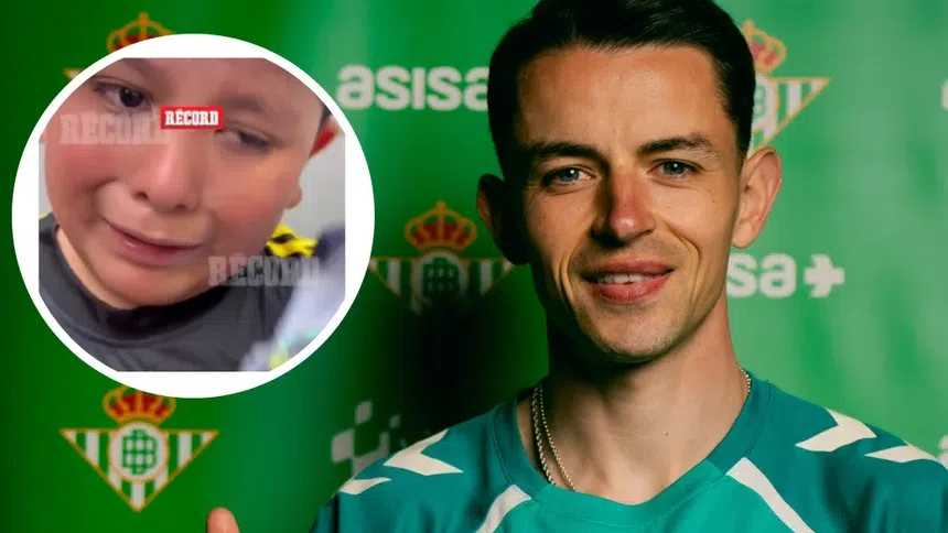 Betis busca aficionado de América que lloró por Fidalgo | x @RealBetis