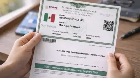 ¡CURP certificada 2026 gratis! Paso a paso para obtenerla desde casa