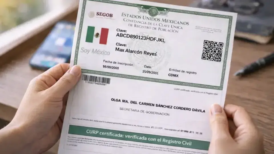 ¡CURP certificada 2026 gratis! Paso a paso para obtenerla desde casa