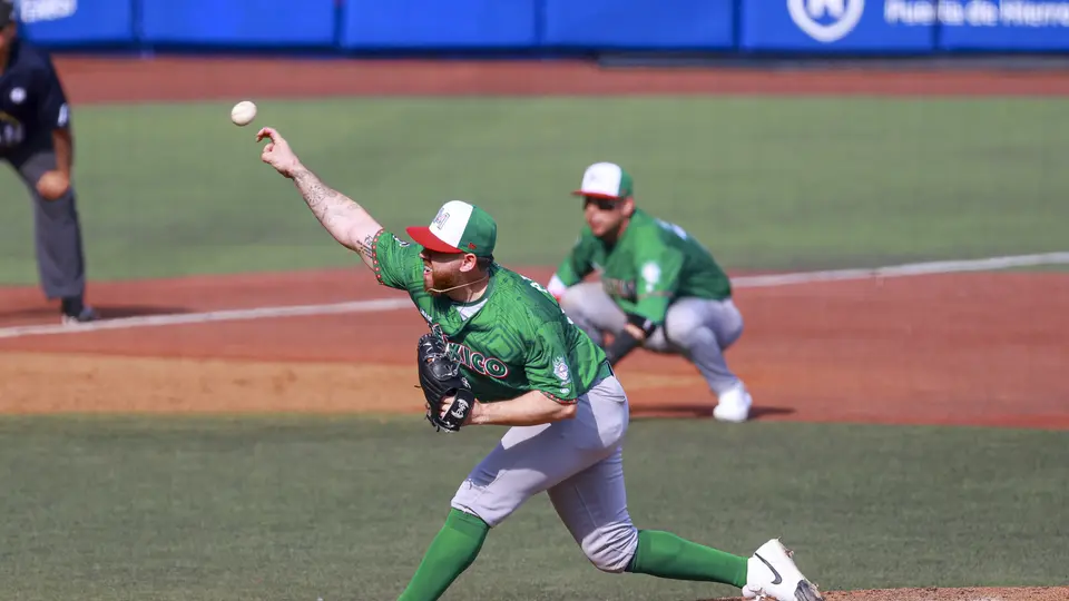 México Verde en el primer juego de la Serie del Caribe I MEXSPORT