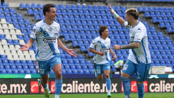 Esteban Lozano celebra su gol ante Mazatlán en la Jornada 2 del Clausura 2026 | IMAGO 7