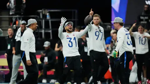 NFC celebra victoria en los Pro Bowl Games en la NFC | AP