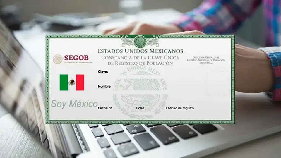 La CURP certificada es la Clave Única de Registro de Población. / RS