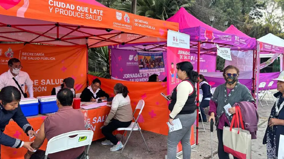 Hay varios puntos de vacunación en toda la Ciudad de México/X: @SSaludCdMx