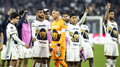 Jugadores de Pumas tras finalizar el encuentro ante San Diego | IMAGO7