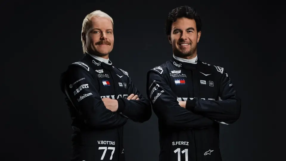 Valtteri Bottas y Checo Pérez conforman la alineación de Cadillac para la Temporada 2026 | X: @Cadillac_F1