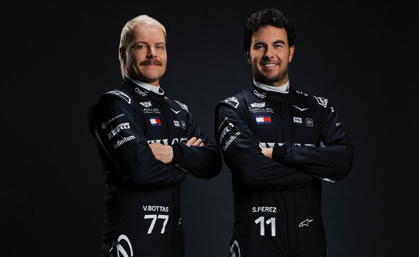 Valtteri Bottas y Checo Pérez conforman la alineación de Cadillac para la Temporada 2026 | X: @Cadillac_F1