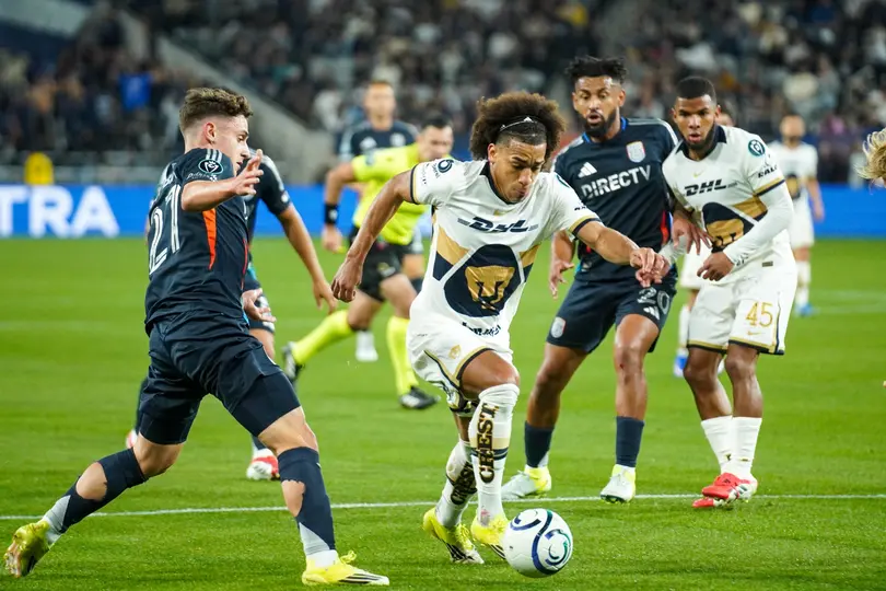 Jugadores de Pumas tras la goleada ante San Diego FC en la Concachampions | MEXSPORT
